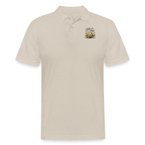 Talk To The Bees - Men's Pique Polo Shirt