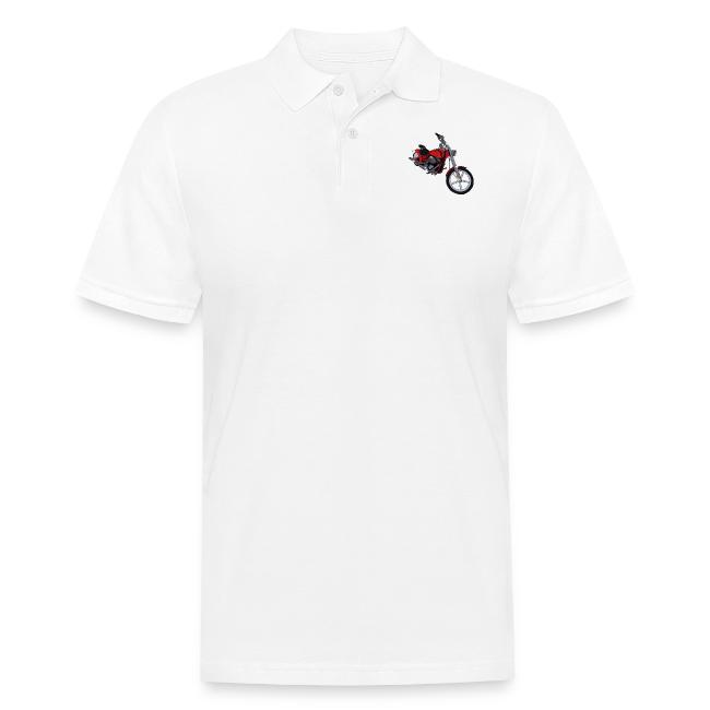 Motorcycle red
