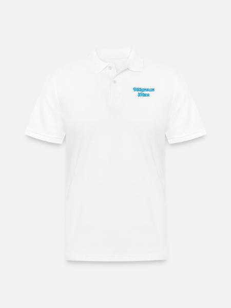inspiration work - Men's Pique Polo Shirt - white