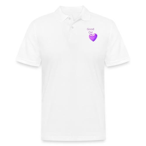 Smoon City_Good Girl - Men's Pique Polo Shirt