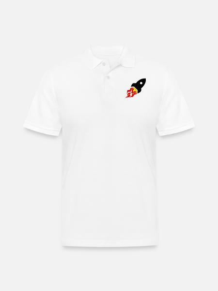 FUSE - Men's Pique Polo Shirt - white