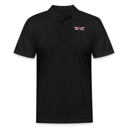 Dragonfly red - Men's Pique Polo Shirt