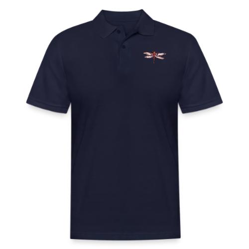 Dragonfly red - Men's Pique Polo Shirt