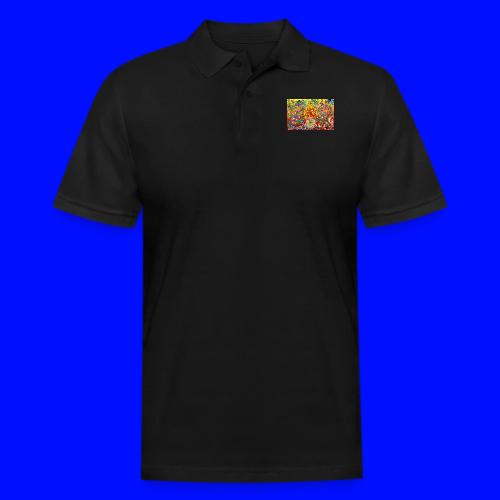 Nik Caesar Poster 10 12 2019 Red Yellow - Men's Pique Polo Shirt