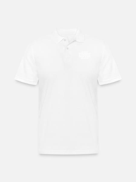 BEING FANTASTIC - Men's Pique Polo Shirt - white