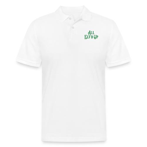 All Elf'd Up in Green - Men's Pique Polo Shirt