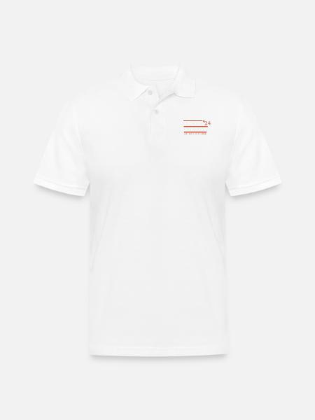 COUSINS 24 ROBINSON - Men's Pique Polo Shirt - white