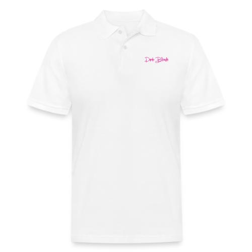 dumb blonde - Men's Pique Polo Shirt