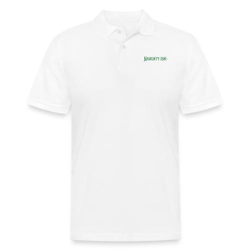 Naughtyish Green - Men's Pique Polo Shirt