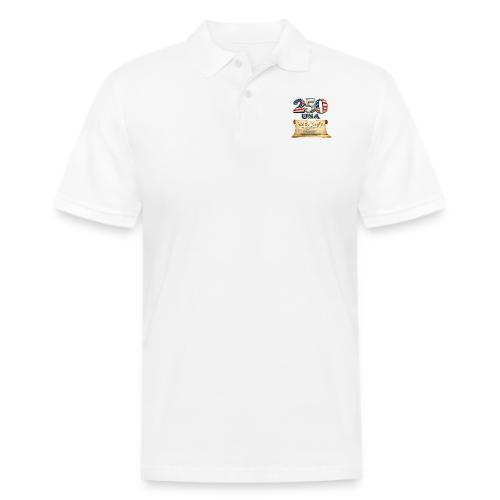 250th anniversary celebration of America - Men's Pique Polo Shirt
