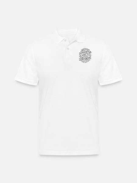 birthday babe shirt - Men's Pique Polo Shirt - white