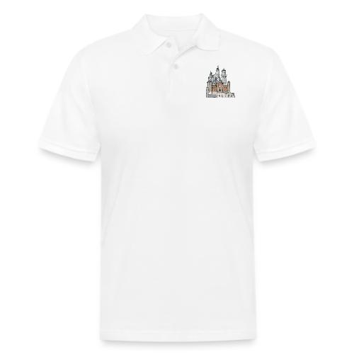 Neuschwanstein Castle, Bavaria - Men's Pique Polo Shirt