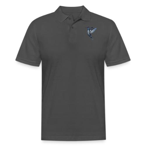 Hummingbird in flight - Men's Pique Polo Shirt