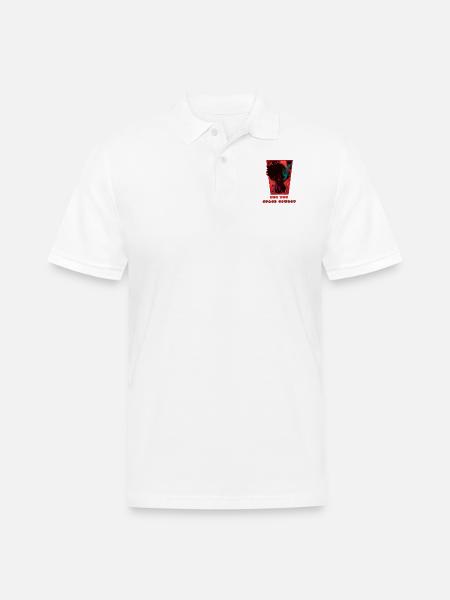 Cowboy Bebop - Men's Pique Polo Shirt - white