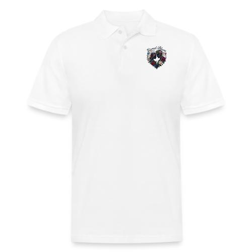 Eternal Bloom Embrace T-Shirt - Men's Pique Polo Shirt