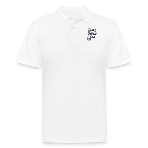 Ready For Field Day! Design - Men's Pique Polo Shirt
