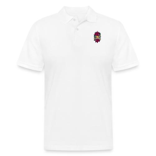 Queen of the Solstice Poinsettia T-Shirt - Men's Pique Polo Shirt