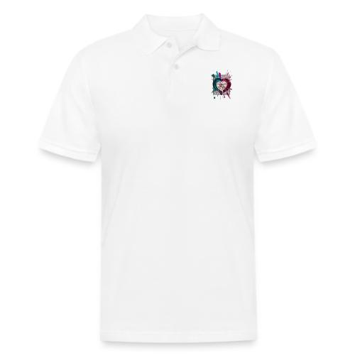 Sealed with a Kiss-Off T-Shirt - Men's Pique Polo Shirt