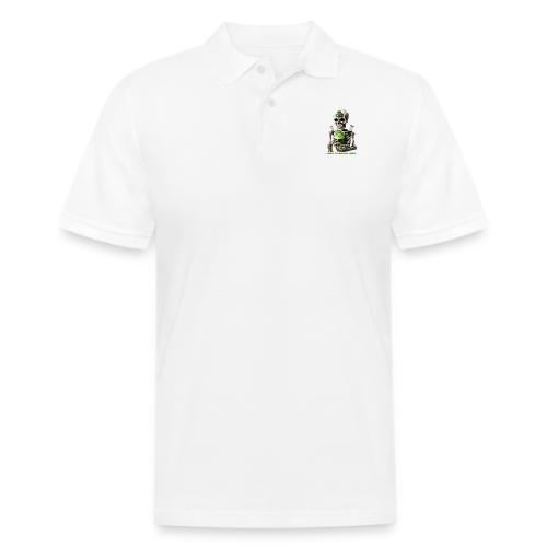 Eternal Stout Skeleton Graphic Tee - Men's Pique Polo Shirt