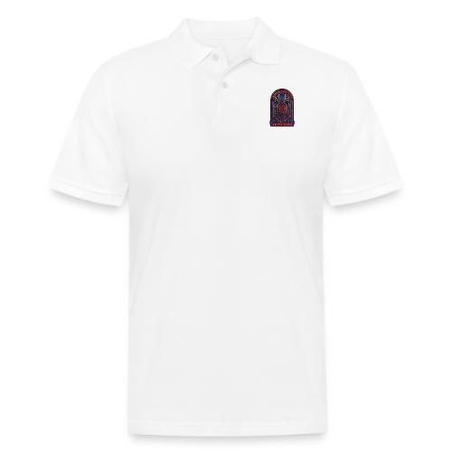 Barcelona Scarlet Pride T Shirt, Vibrant City Gift - Men's Pique Polo Shirt
