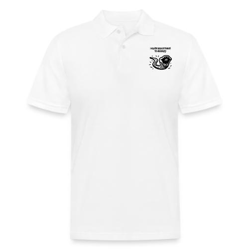 I Have Something To Ssssay - Men's Pique Polo Shirt
