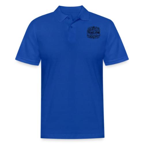 Translation - Men's Pique Polo Shirt