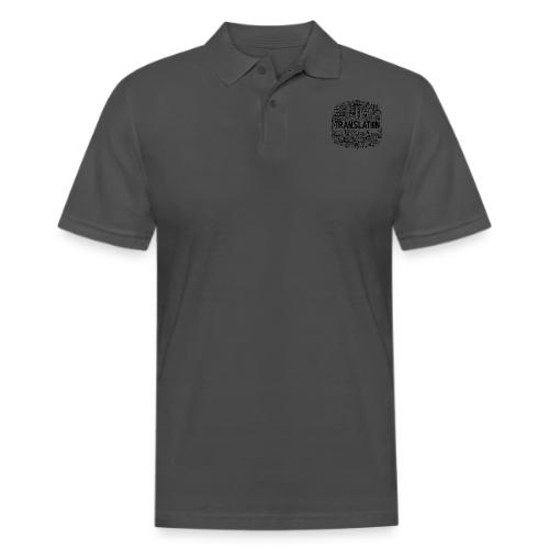 Translation - Men's Pique Polo Shirt