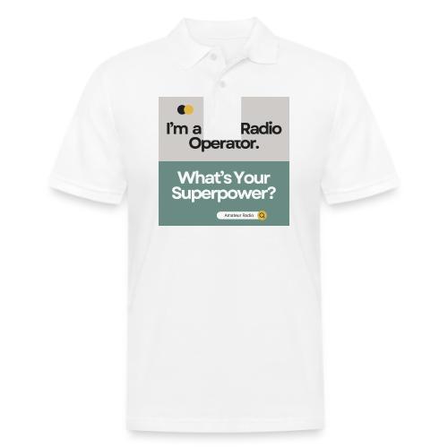 I'm a Ham Radio Operator. What's Your Superpower? - Men's Pique Polo Shirt