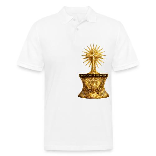 Wisdom is Heaven - Men's Pique Polo Shirt