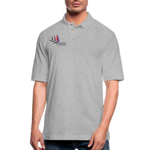 Bonaire Landsailing Adventures logo - Men's Pique Polo Shirt