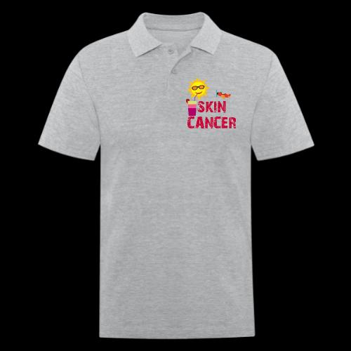 SKIN CANCER AWARENESS - Men's Pique Polo Shirt