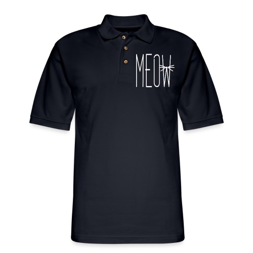 Meow - Men's Pique Polo Shirt
