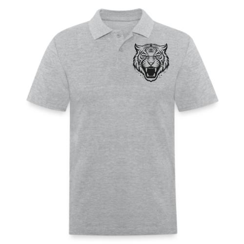 Wild Tiger Fashion, the fury of the feline tiger. - Men's Pique Polo Shirt