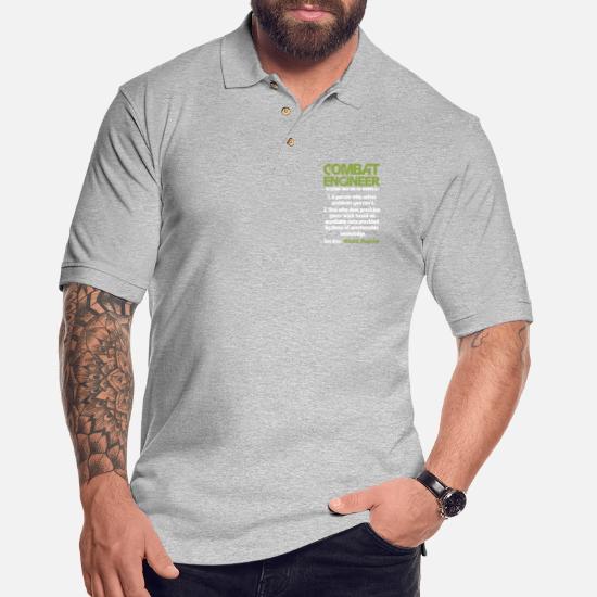 Engineer Definition' Pique Polo Shirt | Spreadshirt