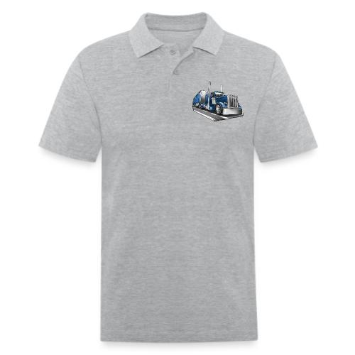 Big Rig Semi Truck American Truck - Men's Pique Polo Shirt