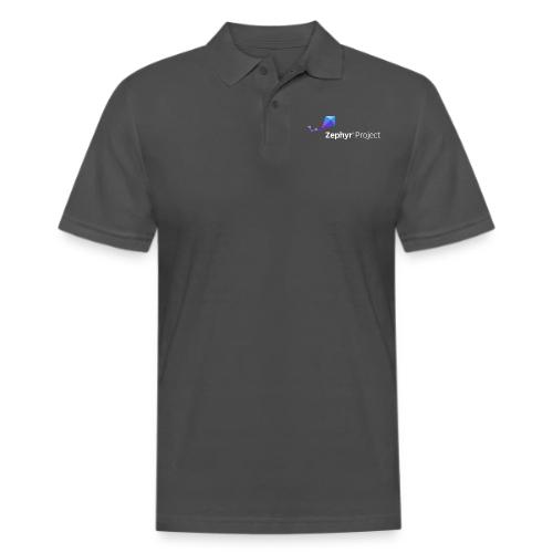 Zephyr Project Logo - Men's Pique Polo Shirt