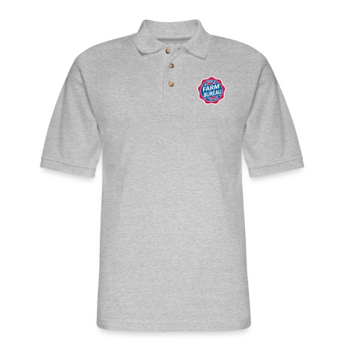 Color Logo - Men's Pique Polo Shirt