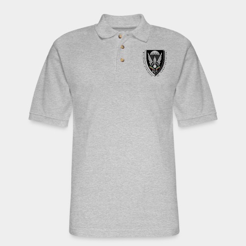 1er REP - Regiment - Badge - Dark - Men's Pique Polo Shirt
