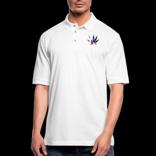 CannAmerica Men's T-Shirt - Men's Pique Polo Shirt