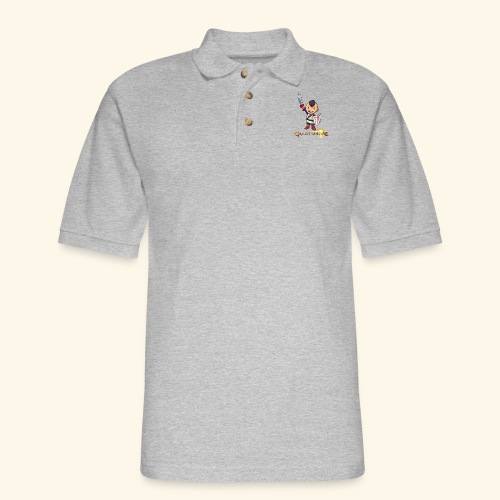 Graalonline Noob - Men's Pique Polo Shirt