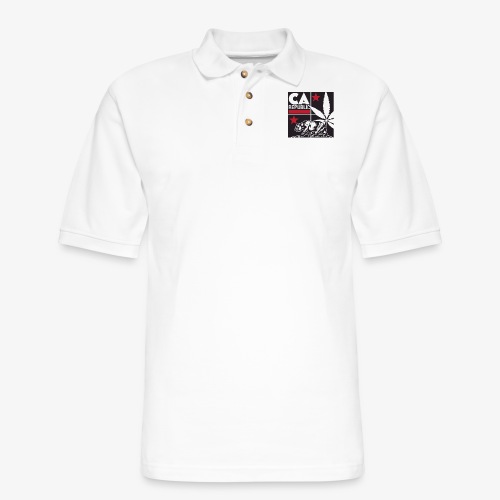 grid2 png - Men's Pique Polo Shirt