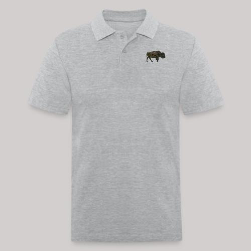 American Bison - Men's Pique Polo Shirt