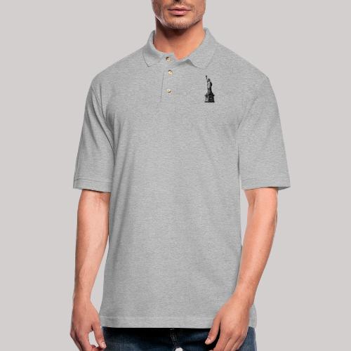 Statue of Liberty - Men's Pique Polo Shirt