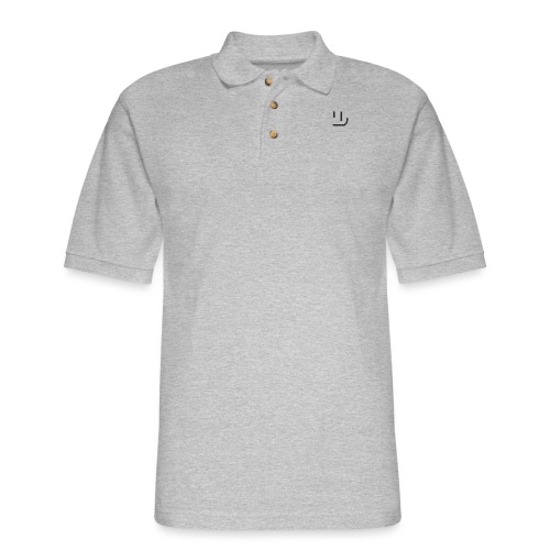 Arigato face - Men's Pique Polo Shirt
