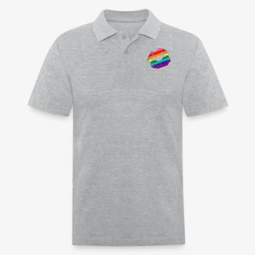 Original Gilbert Baker LGBTQ Love Rainbow Pride - Men's Pique Polo Shirt