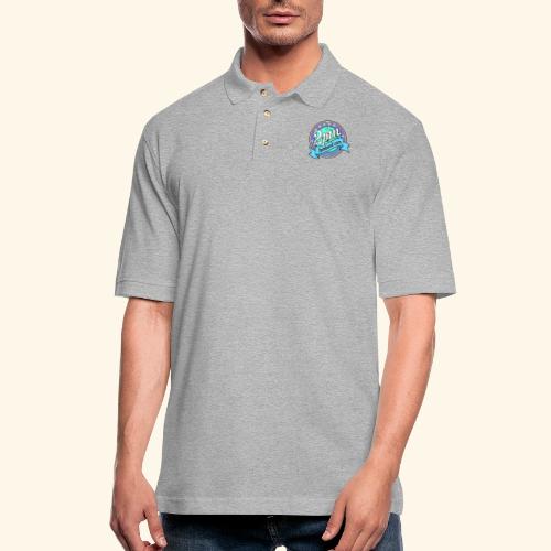 2pm Blue 2022 - Men's Pique Polo Shirt