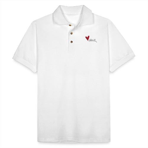 Amo Puerto Rico 100 x 35 - Men's Pique Polo Shirt