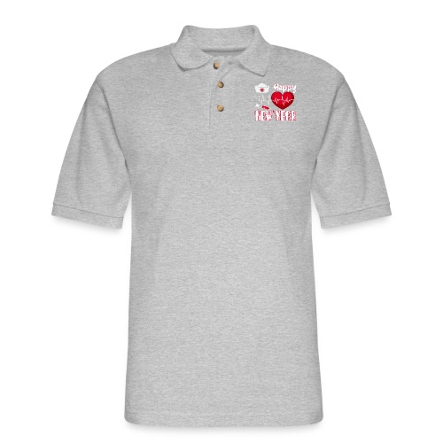 My Happy New Year Nurse T-shirt - Men's Pique Polo Shirt