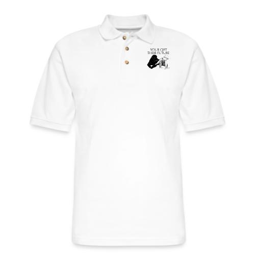 Your Gift, Their Future - Men's Pique Polo Shirt