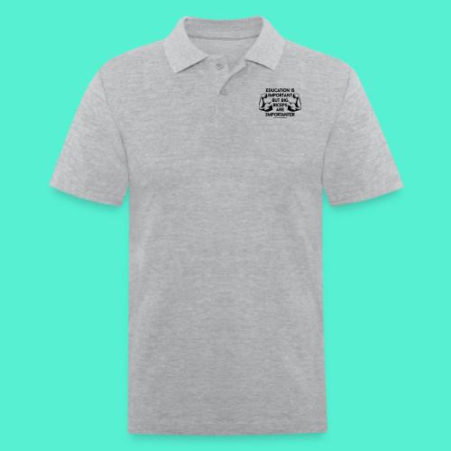 Big Biceps Importanter Gym Motivation - Men's Pique Polo Shirt